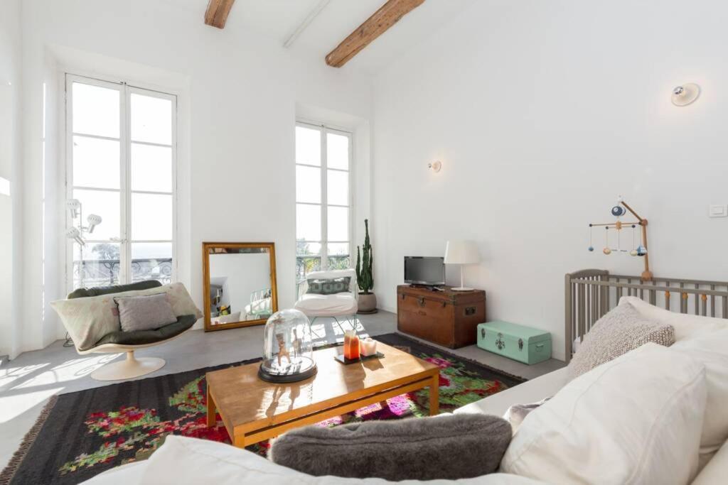 06J - Superb Duplex Loft With Ac - Sea View Apartment Nice Exterior photo
