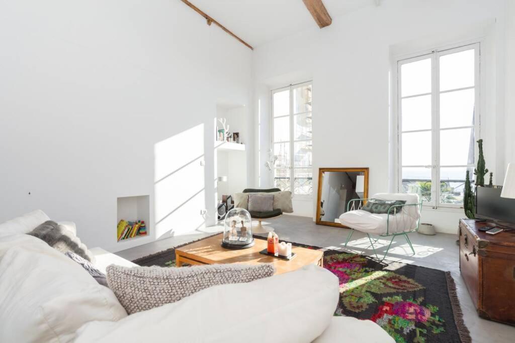 06J - Superb Duplex Loft With Ac - Sea View Apartment Nice Exterior photo